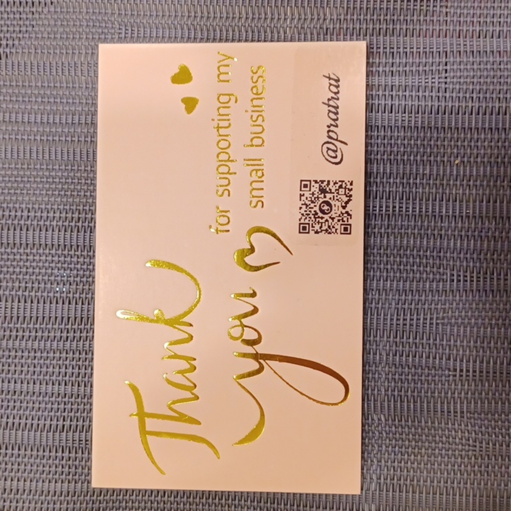 Personalized QR code stickers w/ closet name Select Clear or White